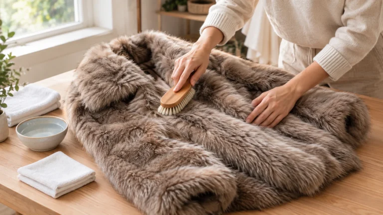 How to Clean Faux Fur Jacket Without Ruining the Fur