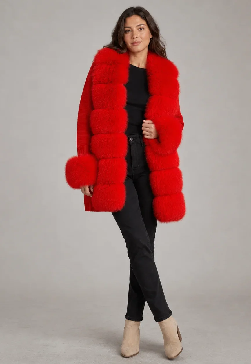 Vegan Fur Jacket