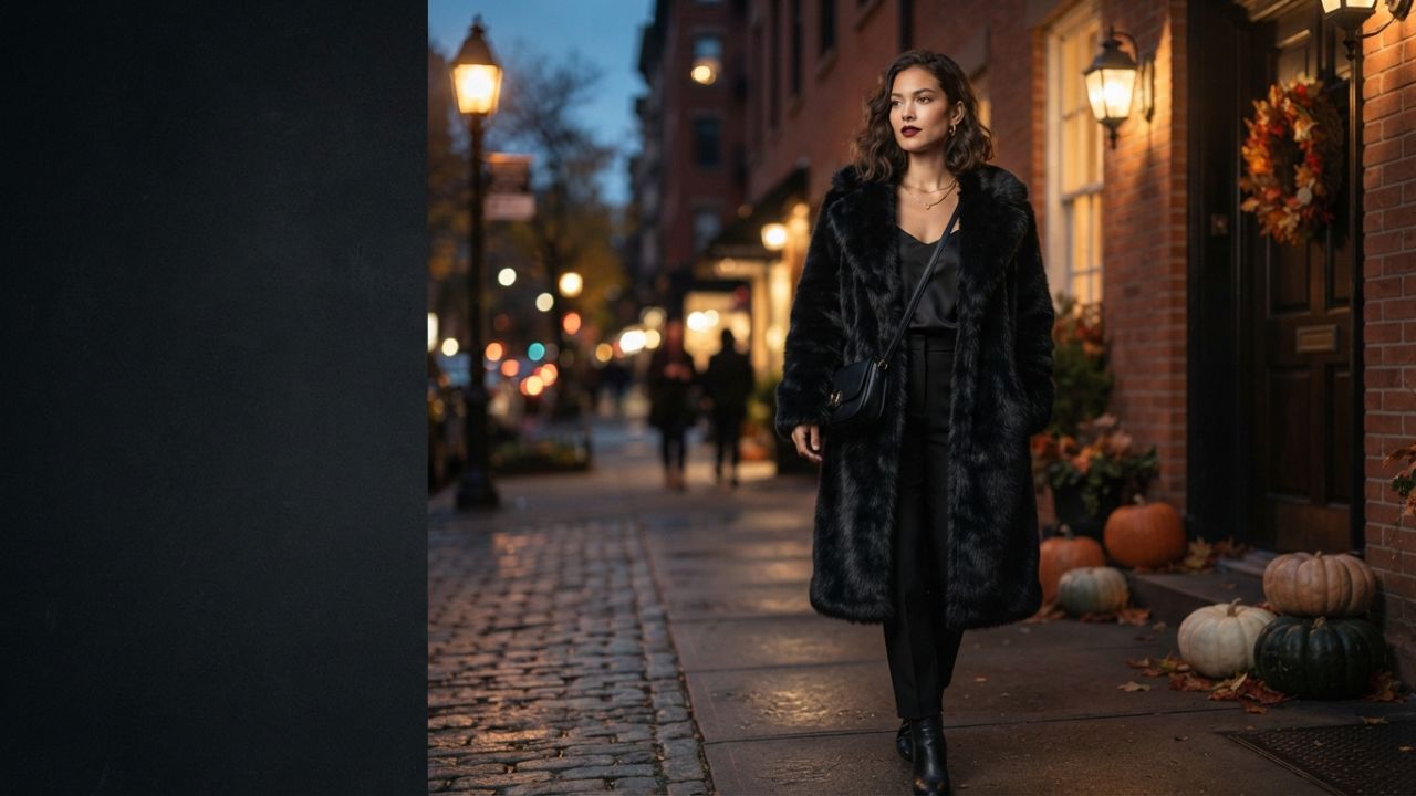 How to Style a Faux Fur Coat for Halloween: 10 Chic Outfit Ideas