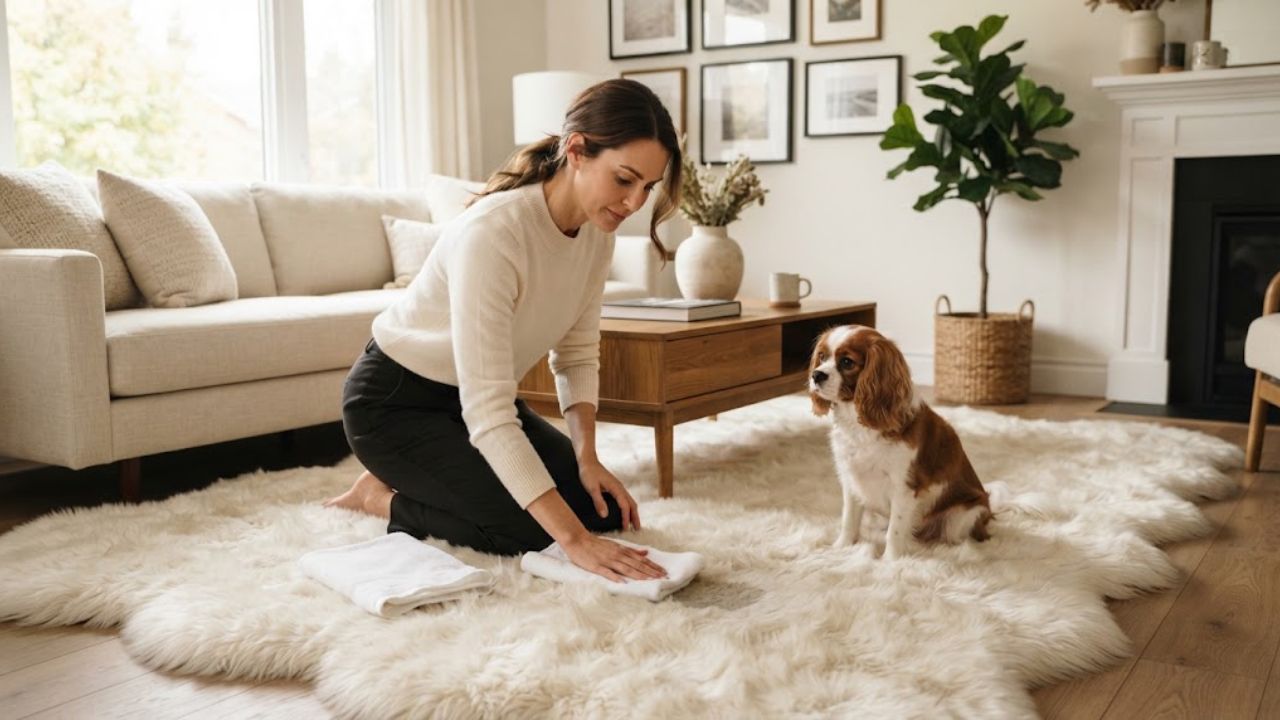 How to Get Dog Pee Out of Faux Fur Rug: A Safe Step-by-Step Guide