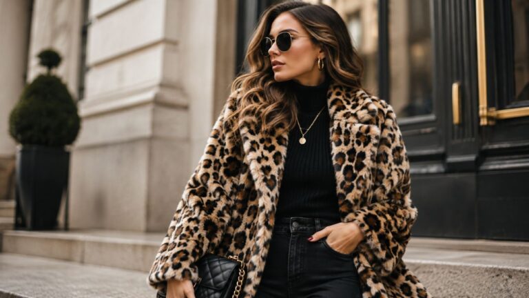 How to Wear a Leopard Print Faux Fur Coat: 11 Stylish Outfit Ideas for Winter