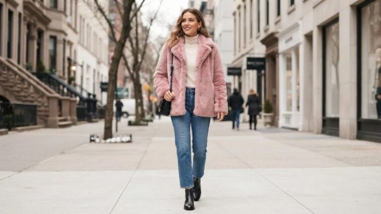 Shop Pink Fur Jackets: Stylish & Cozy Styles for Every Occasion